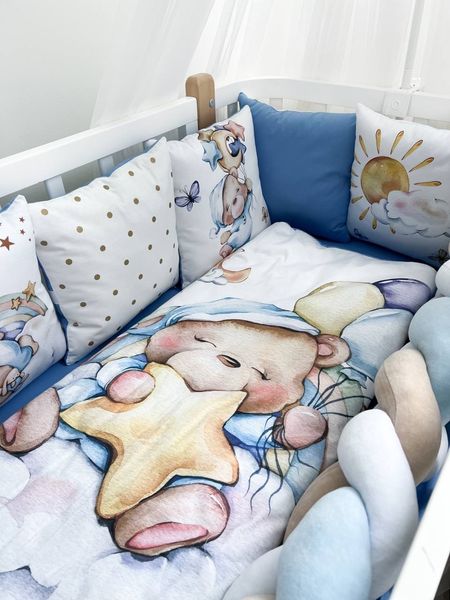 Комплект у ліжко з великими малюнками "Gummy Bear" 1013 фото