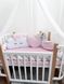 Комплект в кроватку  "swan pink” 1206 фото 2