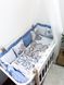Комплект у ліжко з великими малюнками "Слоник Хлопчик" 1006 фото 11