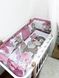 Комплект у ліжко з великими малюнками "Кролик Топотун" 1007 фото 11