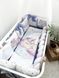 Комплект у ліжко з великими малюнками "Одноріжка" 1019 фото 1