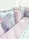 Комплект в кроватку с большими рисунками "Pink Boom" 1020 фото 4